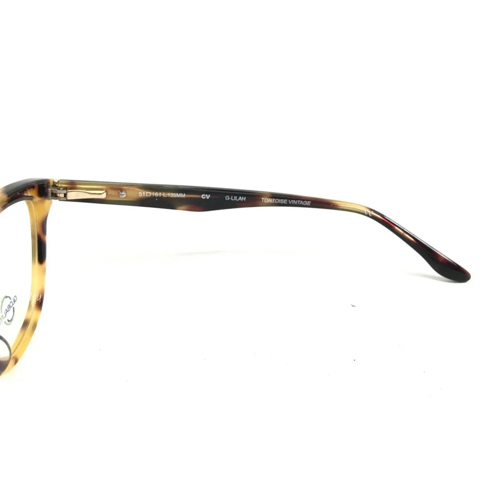 BCBGMAXAZRIA Eyeglasses Frames G-LILAH TORTOISE VINTAGE Cat Eye 51-16-135